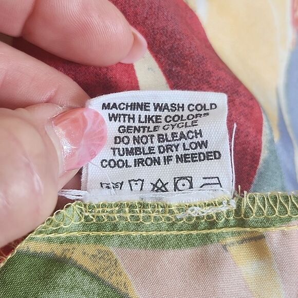 Live 4 Truth Bright Tropical Floral Long Sleeved Mini Dress, Small - Picture 7 of 7